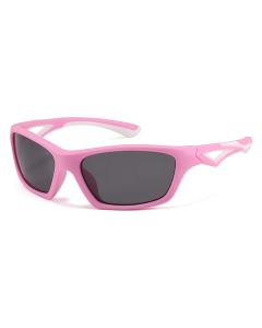 Olivia Pink Prescription Sports Goggles For Kids - Bendable Impact Resistant  - Youth Soccer, Football, Basketball, Baseball Glasses 
