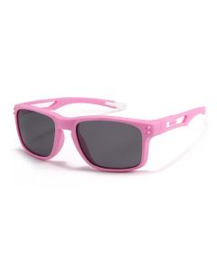 Noah Pink Prescription Sports Goggles For Kids - Bendable Impact Resistant  - Youth Soccer, Football, Basketball, Baseball Glasses 
