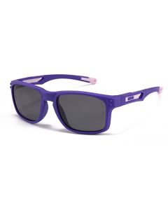 Noah Purple Prescription Sports Goggles For Kids - Bendable Impact Resistant  - Youth Soccer, Football, Basketball, Baseball Glasses 