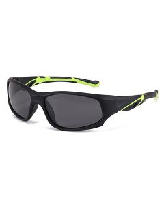 Amelia Black Small Prescription Sports Goggles For Kids and Adult - Bendable Impact Resistant  - Youth Soccer, Football, Basketball, Baseball Glasses 
