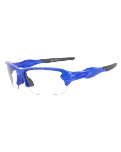 Matrix S713  Blue Prescription Safety Glasses ANSI Z87.1 -  Industrial, Construction or Tactical