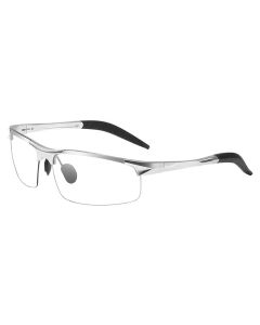Roxboro Prescription Safety & Sports Glasses Silver - Super Light Aluminum Eyewear