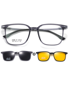 Rochester Polarized Clip On Prescription Sunglasses and Eyeglasses