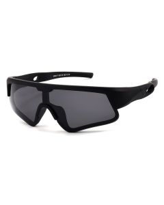 Liam Black Small Prescription Sports Glasses For Kids and Adult - Bendable Impact Resistant  - Youth Soccer, Football, Basketball, Baseball Eyewear