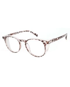 Fusion Seattle Prescription Safety Glasses Tortoise -- Best Protective Eyewear For Doctors, Nurses or Office Workers