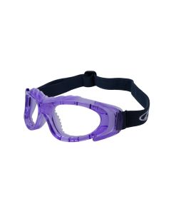 Robson Purple Prescription Sports Goggles - Soft Gel Padding - Soccer, Football, Basketball, Baseball