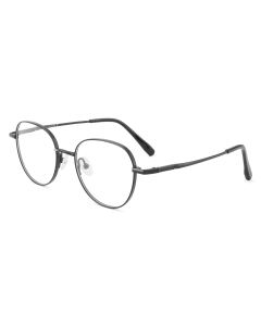 Eliot Pure Titanium Prescription Eyeglasses Black - Spring Hinge Glasses