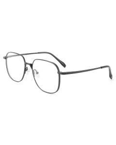 Mckinney Pure Titanium Prescription Eyeglasses Black - Spring Hinge Glasses