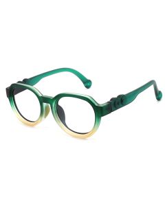 Elijah Green RX Glasses For Youth - Kids Friendly Impact Resistant   - Boys and Girls Prescription Eyeglasses 