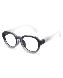 Elijah Black RX Glasses For Youth - Kids Friendly Impact Resistant   - Boys and Girls Prescription Eyeglasses 