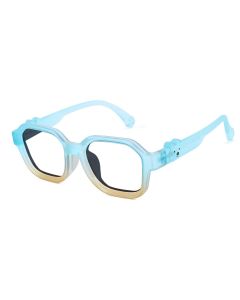 Sophia Light Blue RX Glasses For Youth - Kids Friendly Impact Resistant   - Boys and Girls Prescription Eyeglasses 