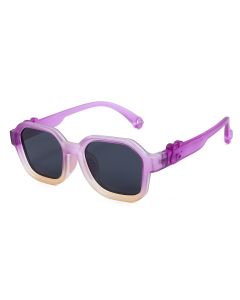 Sophia Purple RX Sunglasses For Youth - Kids Friendly Impact Resistant   - Boys and Girls Prescription Eyeglasses 