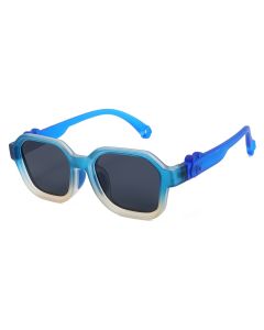 Sophia Blue RX Sunglasses For Youth - Kids Friendly Impact Resistant   - Boys and Girls Prescription Eyeglasses 