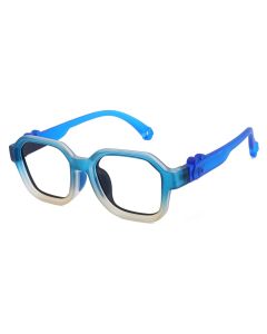 Sophia Blue RX Glasses For Youth - Kids Friendly Impact Resistant   - Boys and Girls Prescription Eyeglasses 