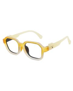 Sophia Yellow RX Glasses For Youth - Kids Friendly Impact Resistant   - Boys and Girls Prescription Eyeglasses 