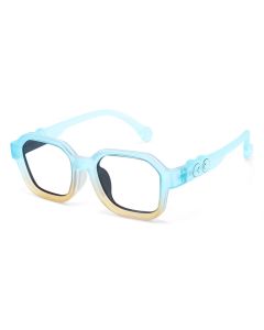Oliver Light Blue RX Glasses For Youth - Kids Friendly Impact Resistant   - Boys and Girls Prescription Eyeglasses 