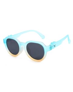 Emma Light Blue RX Sunglasses For Youth - Kids Friendly Impact Resistant   - Boys and Girls Prescription Eyeglasses 