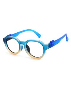 Emma Blue RX Glasses For Youth - Kids Friendly Impact Resistant   - Boys and Girls Prescription Eyeglasses 