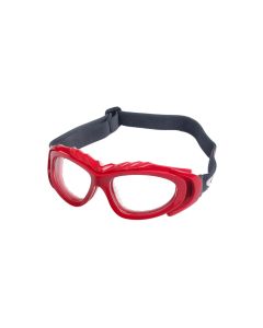 Robson Red Prescription Sports Goggles - Soft Gel Padding - Soccer, Football, Basketball, Baseball