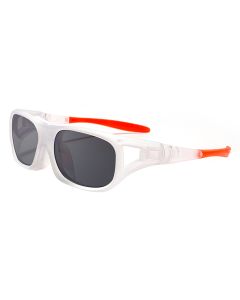 Sierra Prescription Sports Goggles White - Interchangeable temple arms and headband - Soccer, Basketball, Baseball Glasses