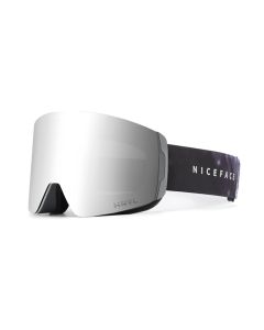 Matrix Cypress Prescription Ski and Snowboard Goggles Silver - Dual Layer Anti Fog Lenses - Impact Resistance and UV Blocking Snow Glasses
