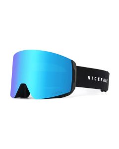 Matrix Cypress Prescription Ski and Snowboard Goggles Blue - Dual Layer Anti Fog Lenses - Impact Resistance and UV Blocking Snow Glasses