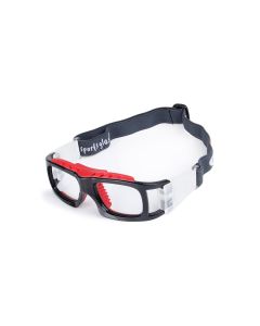 Creston Prescription Sports Goggles Black Red --  Baseball, Soccer,  Basketball and Football Glasses