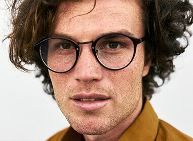 Men's Plastic Prescription Glasses