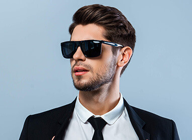 Mens Wayfarer Prescription Reading Glasses